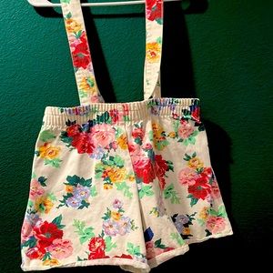 My Michelle - shorts with suspenders / romper overalls colorful
